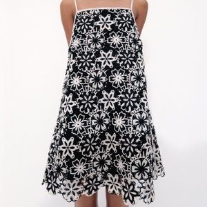 Zara Crochet Mini Dress